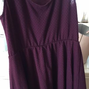 Purple dress